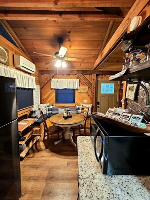 Interior - Romantic Creekside Cabin Retreat with Hot Tub, Fire Pit and Peaceful Forest Views in Sautee Nacoochee, Georgia (Sautee Nacoochee)