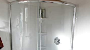 Towels, soap, shampoo