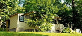 Lovely Lakeside Cabin Rental near Pharaoh Lake Wilderness Area in New York