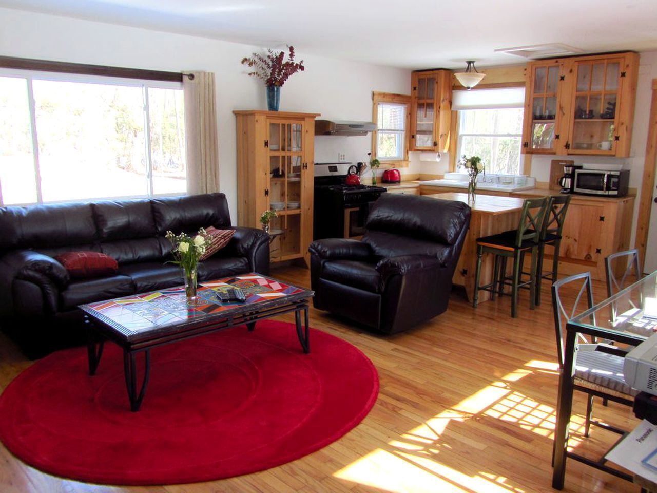 TV, fireplace, DVD player