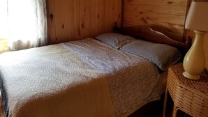 1 soveværelse, sengetøj