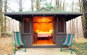 Exterior - Unique Cabin Vacation Rental for Large Groups on the coast of Lake Michigan near Saugatuck, Michigan (Fennville)