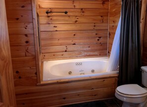 Hair dryer, towels, soap, shampoo - Spectacular Woodland Cabin near Smoky Mountains in Sevierville, Tennessee (Sevierville)