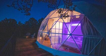 Elegant and Comfortable Dome for Starry Night Gazing in Nogal, NM