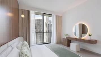 Luxury Apartment, Balcony, Park View | Premium bedding, in-room safe, individually decorated