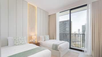 Luxury Apartment, Balcony, Park View | Premium bedding, in-room safe, individually decorated