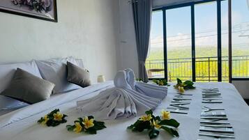 Standard Double Room, Balcony, Mountain View