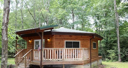 Unique Wooden Yurt Rental for a Vacation near Beckley, West Virginia
