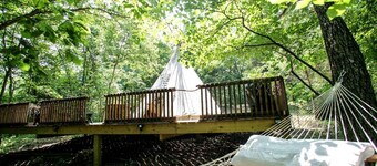 Magical Tipi Rental Perfect for a Glamping Getaway in the Missouri Ozarks