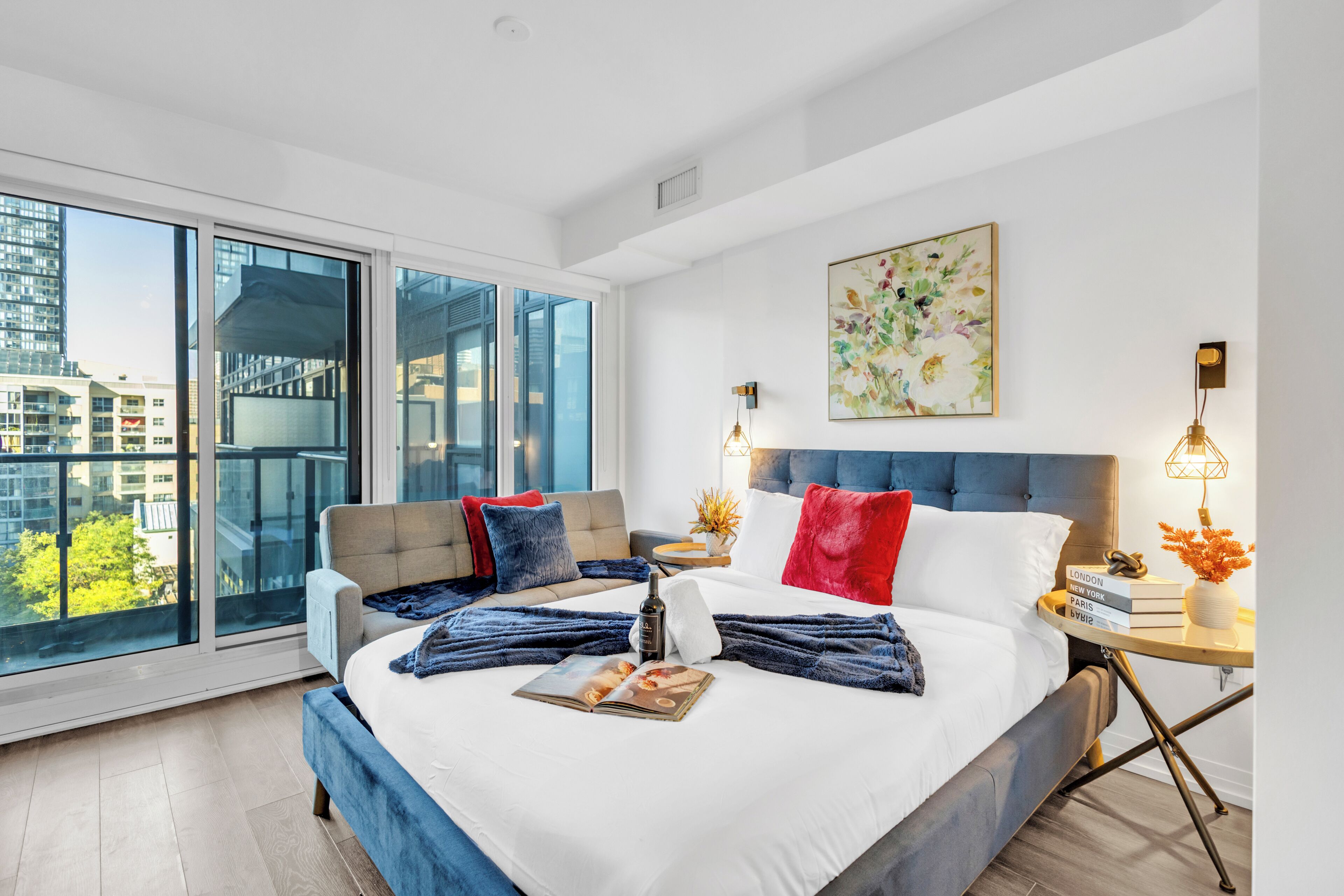 Suite studio Confort, 1 grand lit et 1 canapé-lit, non-fumeur | Aire de séjour