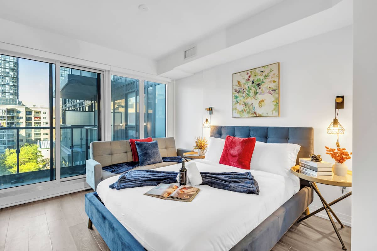 Suite studio Confort, 1 grand lit et 1 canapé-lit, non-fumeur | Aire de séjour