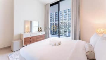 Apartment, Balkon, Stadtblick