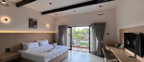 Blackout drapes, iron/ironing board, free WiFi