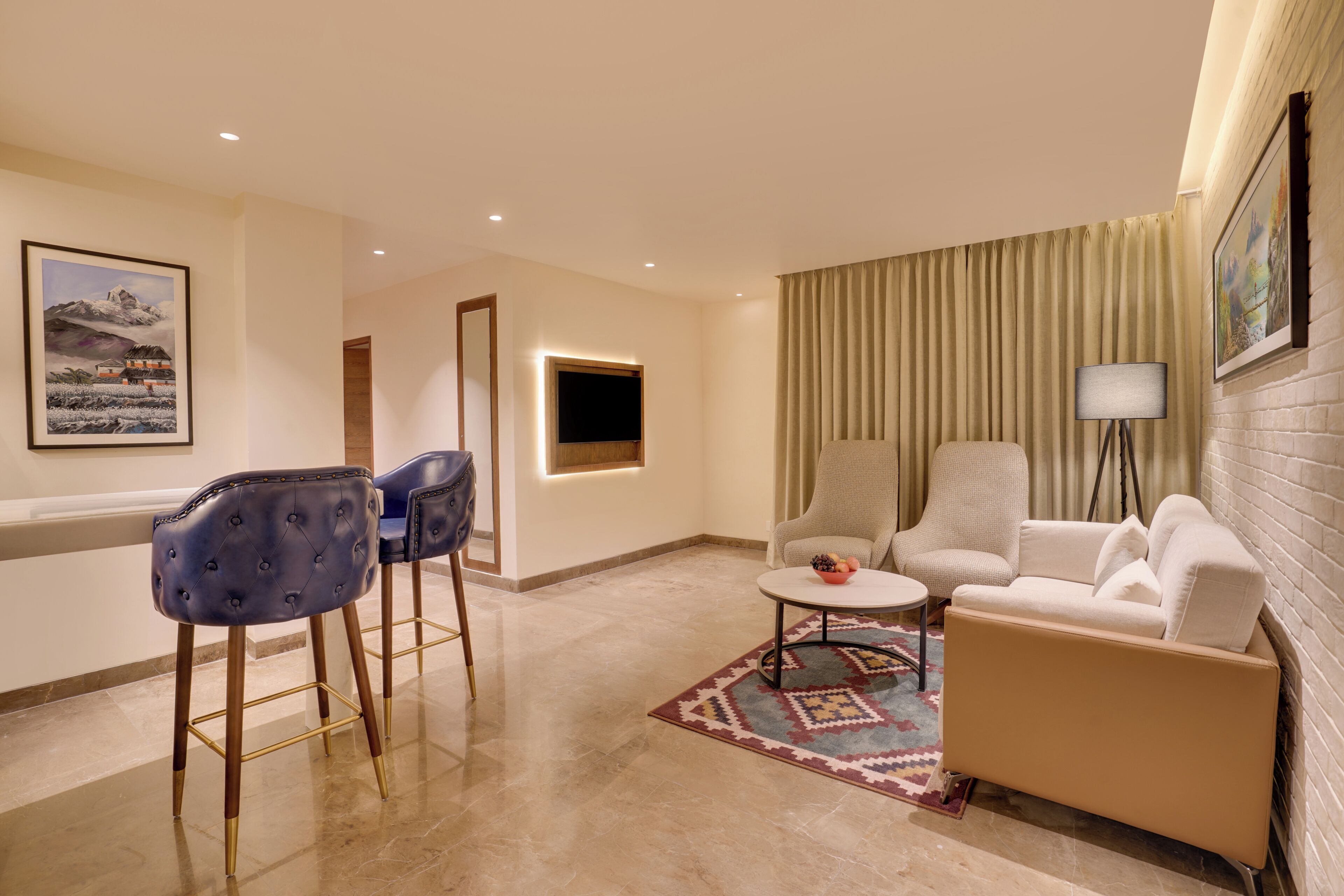 Suite presidencial | Zona de estar