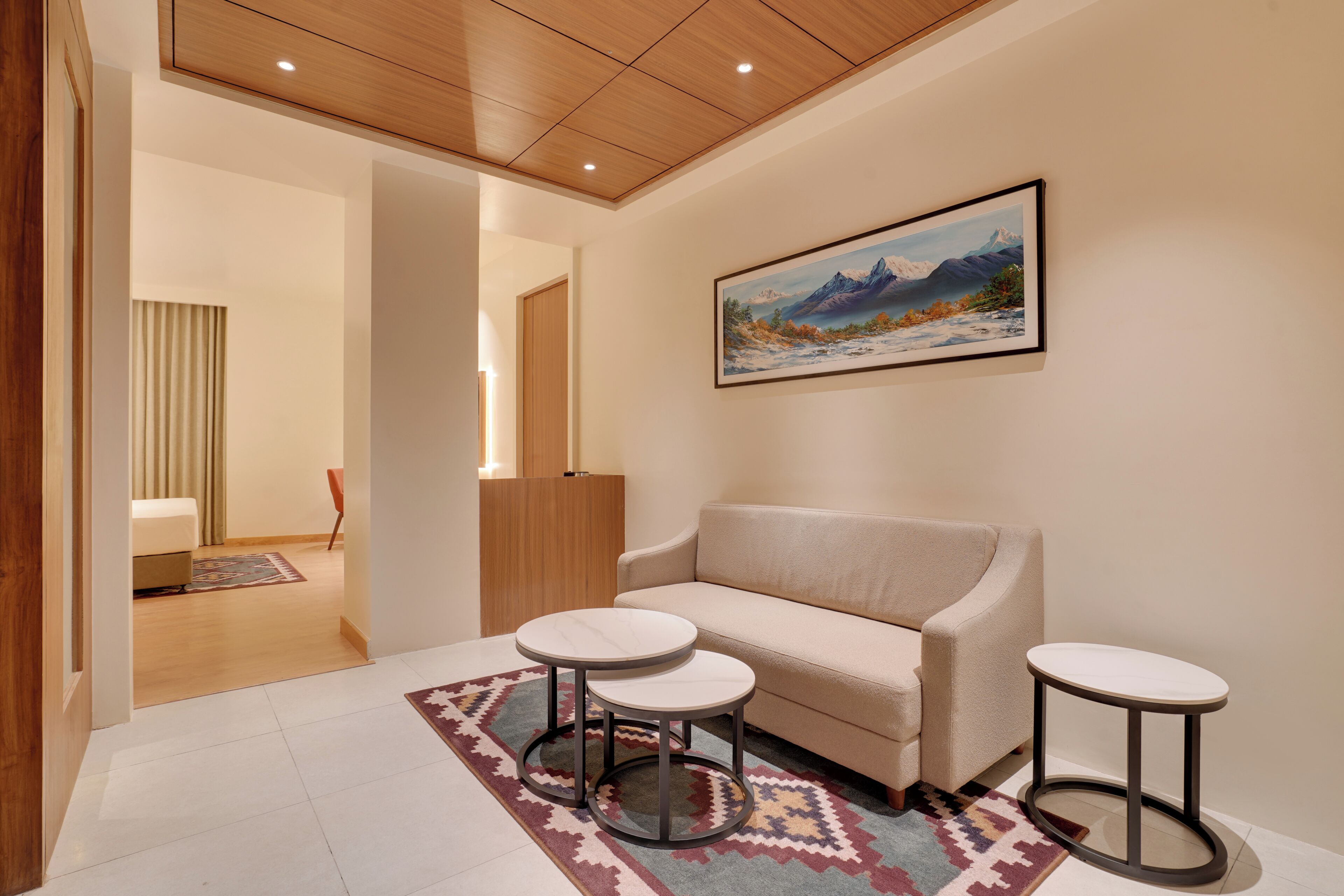 Premium Double Room | Ruang tamu