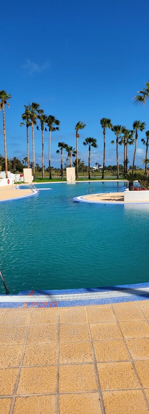 Pool - Balcony • Golf course - Sea view - Pool-24/7 SECU (Los Alcázares)