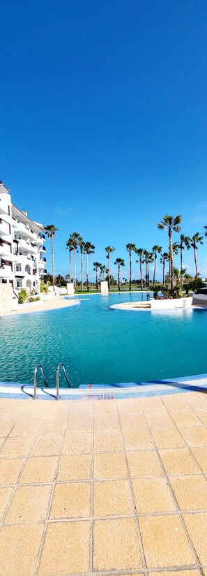 Pool - Balcony • Golf course - Sea view - Pool-24/7 SECU (Los Alcázares)