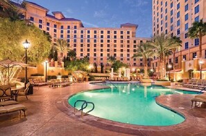 Outdoor pool, a heated pool - Wyndham Grand Desert 2BR Deluxe-Formula 1,  4 days
11/18/2026-11/22/2026 (Las Vegas)