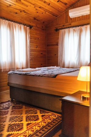 Familienhaus, 2 Schlafzimmer, eingeschränkter Meerblick | Bettwäsche aus ägyptischer Baumwolle, hochwertige Bettwaren