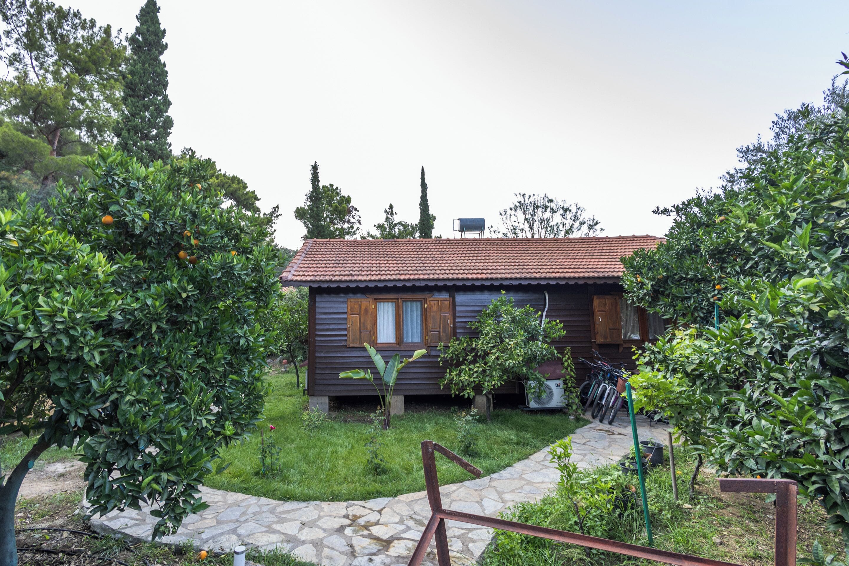 Familienhaus, 2 Schlafzimmer, eingeschränkter Meerblick | Außenbereich