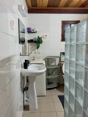 Hair dryer, towels, soap, toilet paper - Tropical duplex by the sea (direct private access) (Libreville)