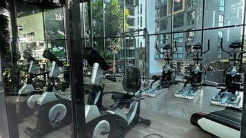 Condo, 1 Bedroom, Accessible, Balcony | Fitness studio
