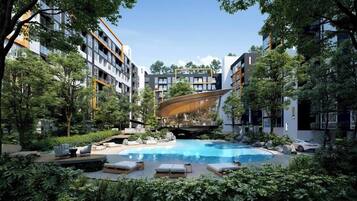 Outdoor pool