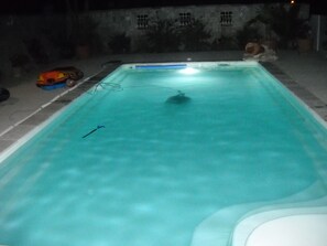 Pool - HOUSE SWIMMING POOL GARDEN AIR-CONDITIONING ALL COMFORTS PETS ALLOWED AND GAMES FOR CHILDREN (Le Pouget)