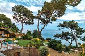 Terrace/patio - Luxueuse villa bord de mer avec piscine (La Seyne-sur-Mer)