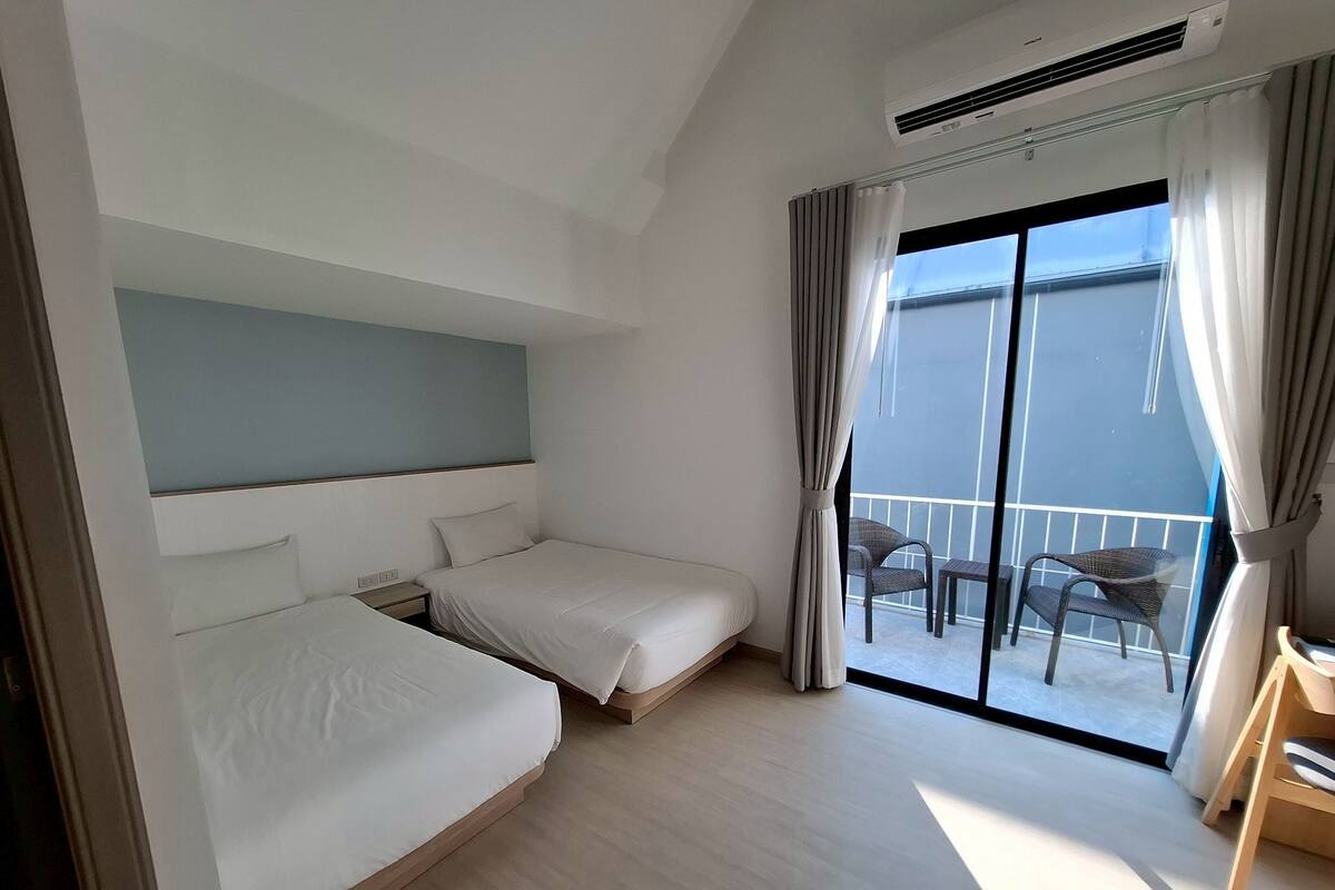 Værelse - 1 soveværelse - ryger - balkon | Balkon