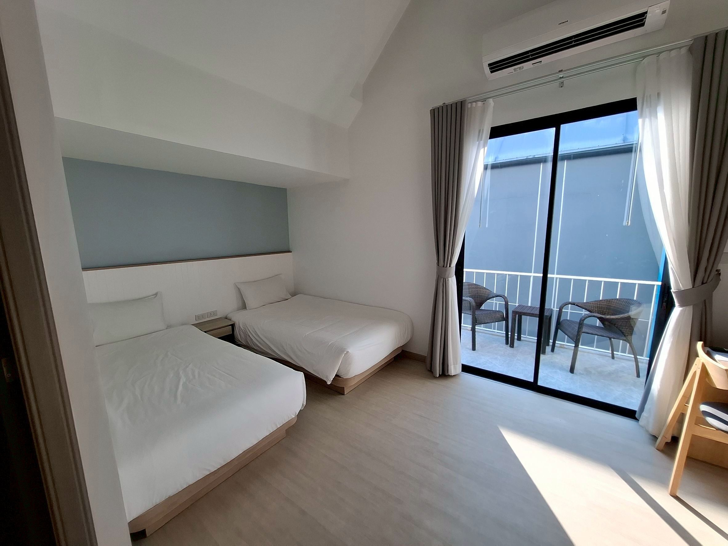 Camera, 1 camera da letto, fumatori, balcone | Balcone