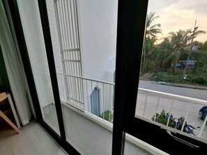 ห้องพัก, 1 ห้องนอน, สูบบุหรี่ได้ | ระเบียง