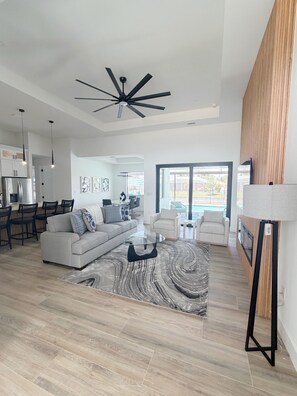 Área de sala de estar