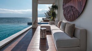 Chambre Double Supérieure, vue lac | Terrasse/Patio