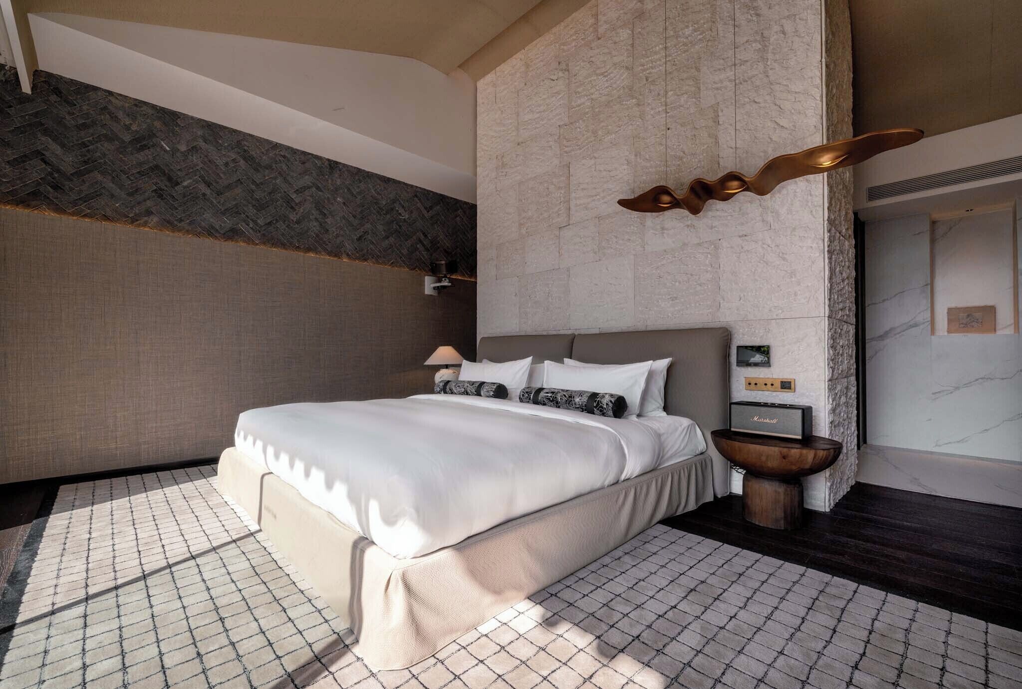 Lyxigt dubbelrum - utsikt mot innergården