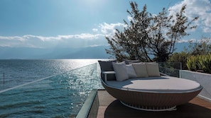 Doppia Superior, vista lago | Terrazza/patio