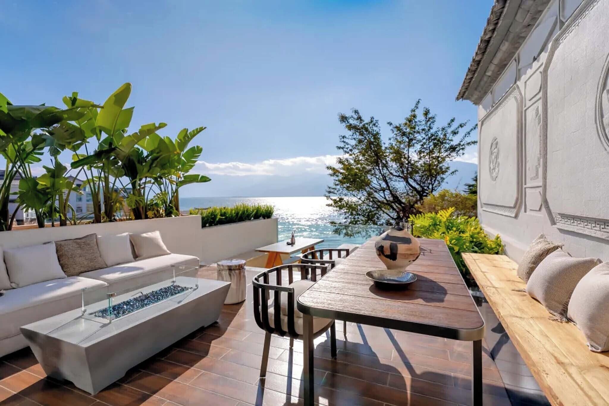 Romantic Double Room, Lake View | Terrace/patio