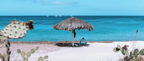 Sun-loungers, beach towels