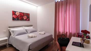 Chambre Double ou avec lits jumeaux, 1 lit double, non-fumeurs, vue ville | Wi-Fi gratuit