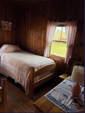 2 bedrooms, travel cot, free WiFi, bed sheets