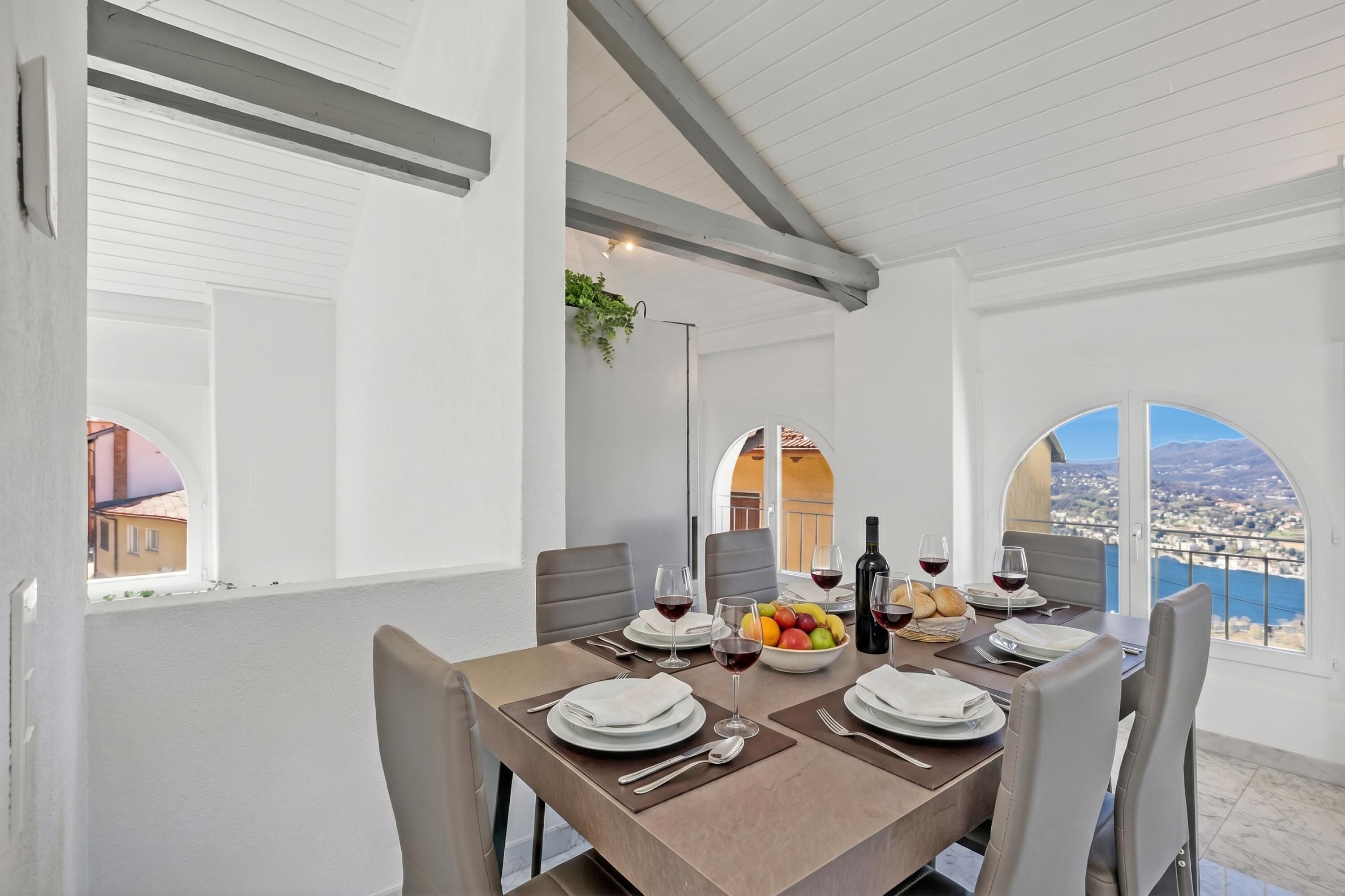 Leilighet – standard, 2 soverom, balkong (Charm Apartment Lakeview Terrace) | Spiseområde