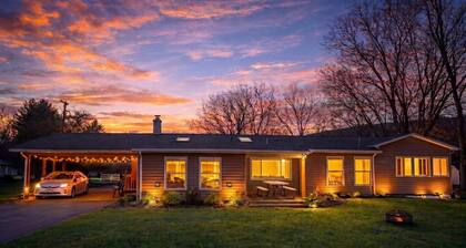 Beautiful 3.5 bedroom house for families and professionals – 15 Min to Ithaca!