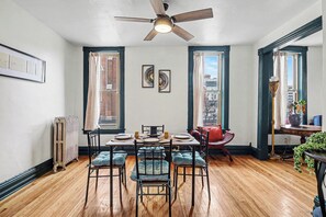Dining - Charming Historic 2 Bedroom Corktown Home With Spanish Style Kitchen (Detroit)