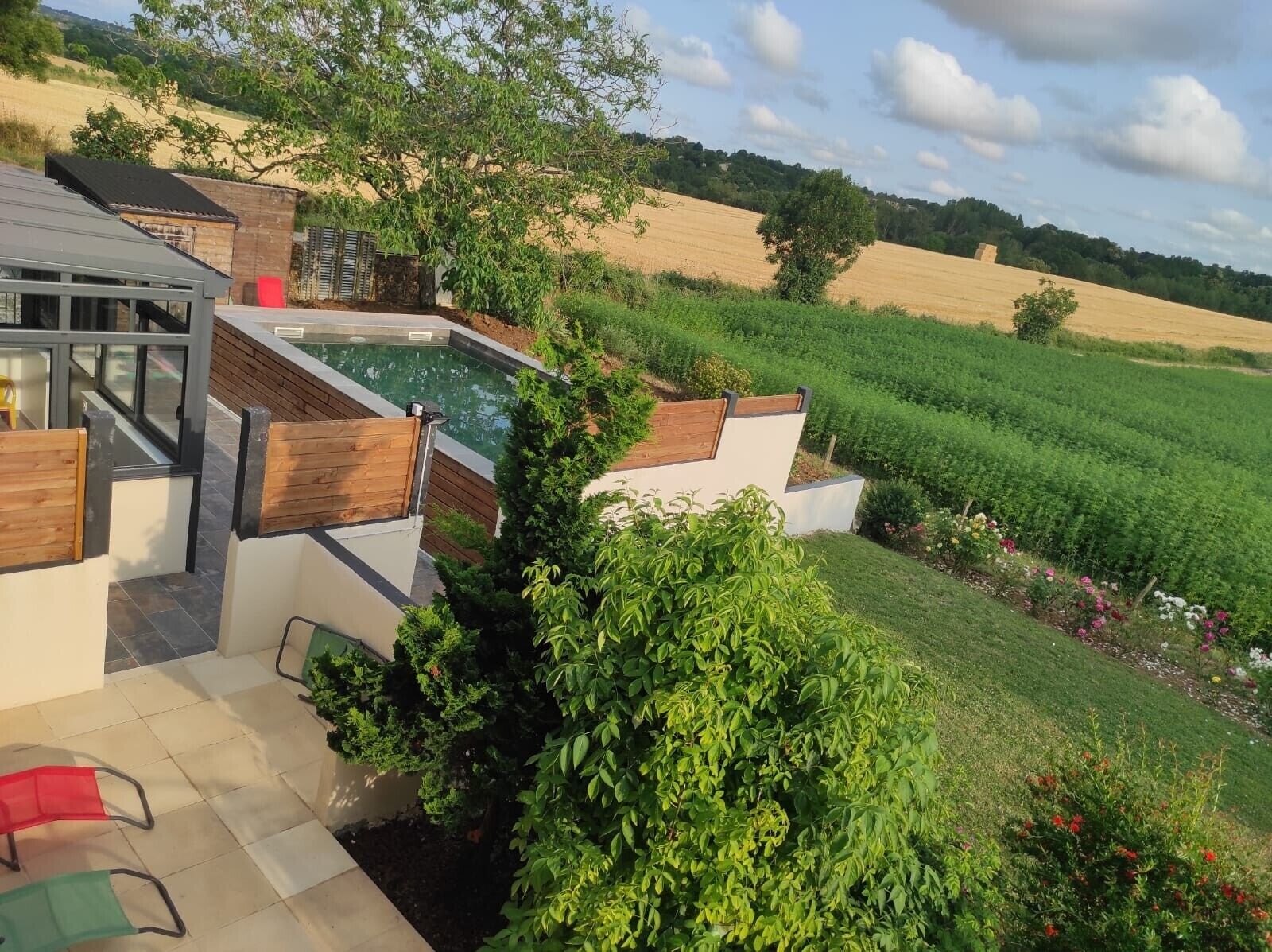 Enceinte de l’hébergement