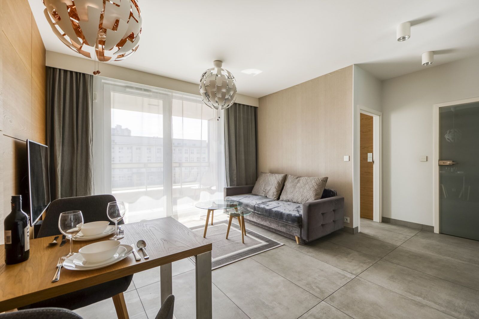 Appartement supérieur, balcon, vue sur la ville | Aire de séjour