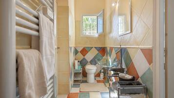 Shower, hair dryer