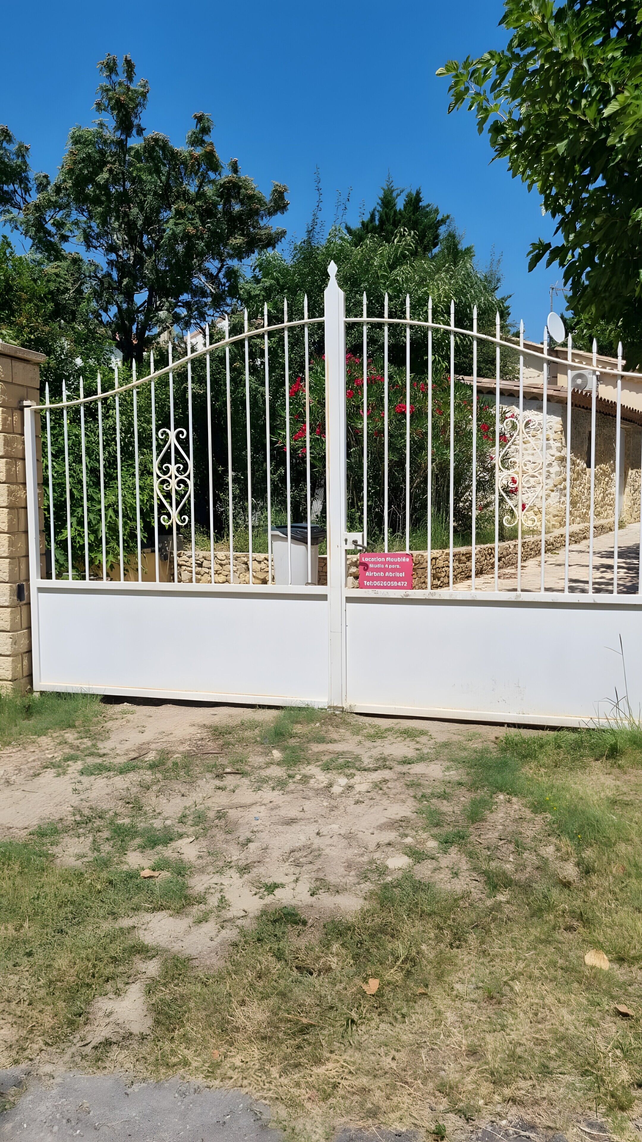 Enceinte de l’hébergement