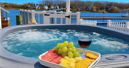 Beautiful cozy home w jacuzzi & dock for boat