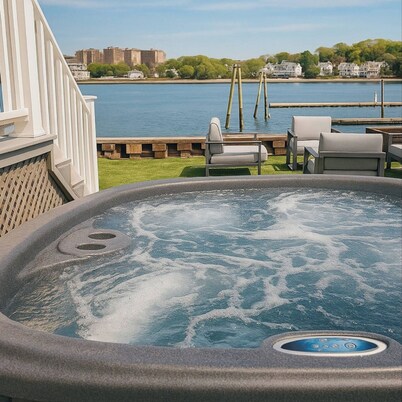 Brand new Waterfront house | Dock | Hot Tub& Kayak