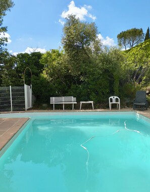 Pool - QUIET VILLA WITH VIEW AND POOL, AT THE FOOT OF PARC ST PONS AND 15 MINUTES FROM CASSIS (Gémenos)